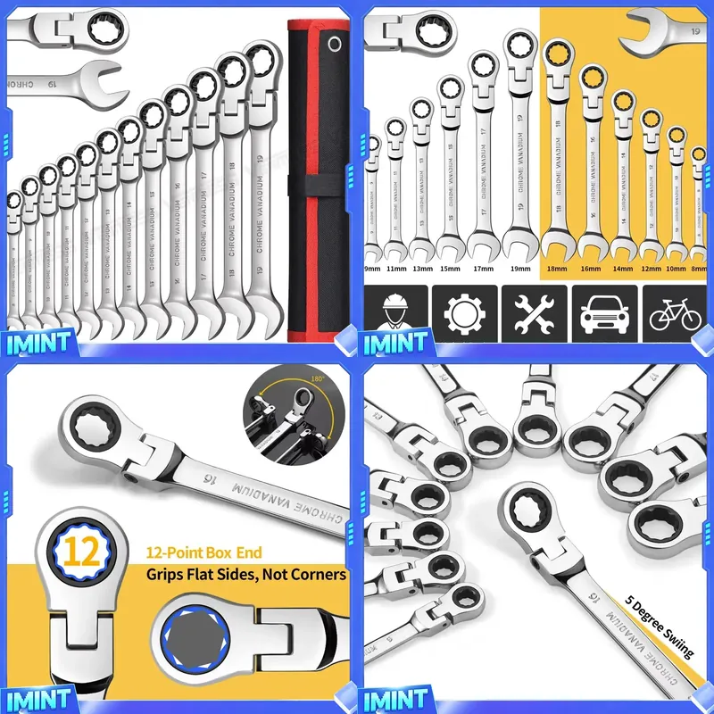 Socket Wrench - Set di chiavi a cricchetto con