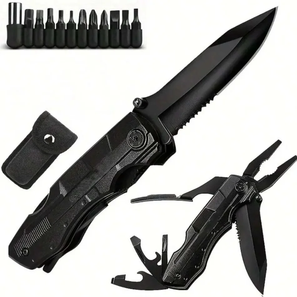 Pliers - Pinze Multiuso EDC con Attrezzi Integrati,